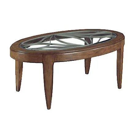 Oval Cocktail Table